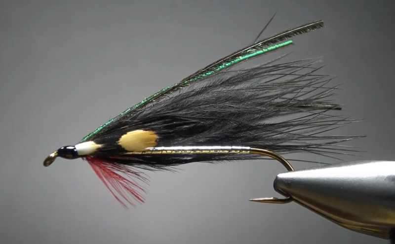 Black Marabou Streamer