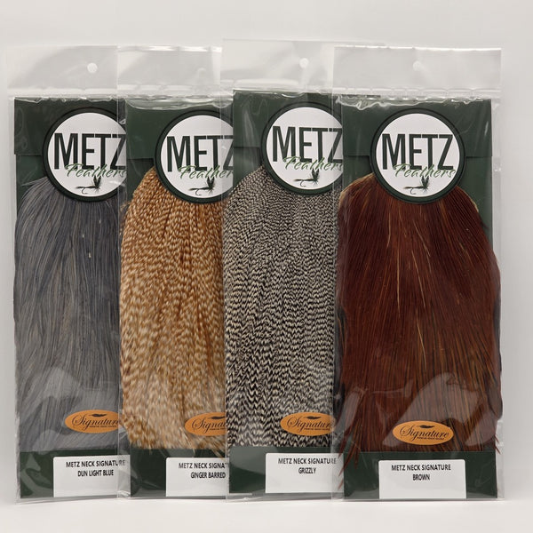 ルアー・フライ METZ Premium Neck Hackle #3 Neck Cree HACKLE SELECT 3PK - Umpqua Feather Merchants