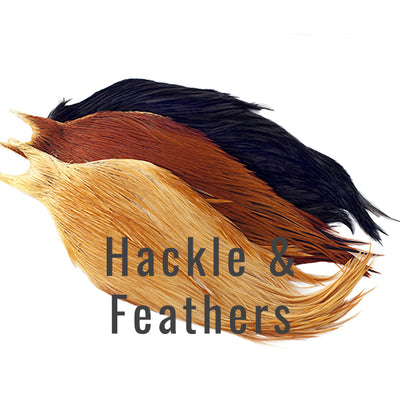 fly tying hackle and feathers