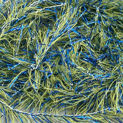 Blue Flash Damsel Straggle Hackle