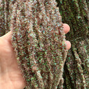 Pure Colour Crystal Chenille