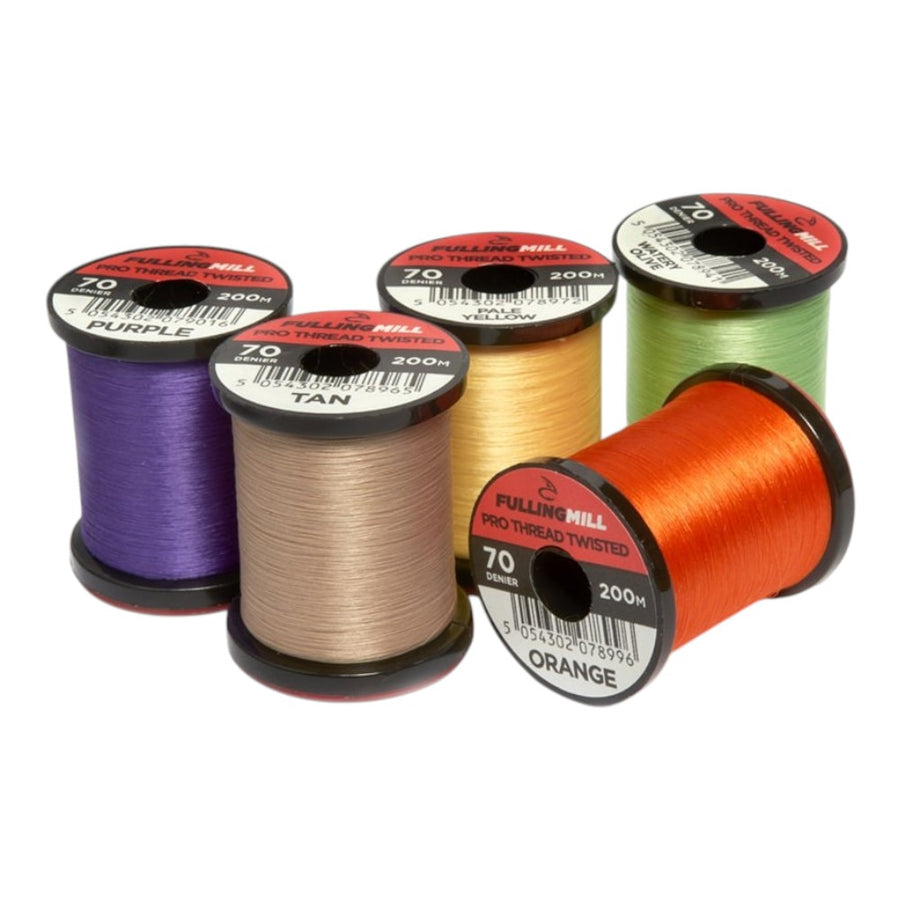 Fulling Mill | Pro Thread Twisted – Durable Fly Tying Thread