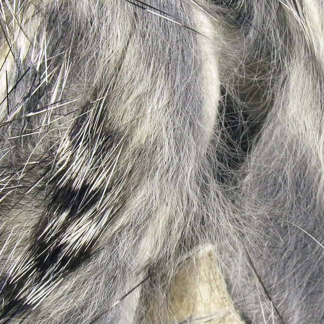 Barred Rabbit Fur Strips, 1/8"