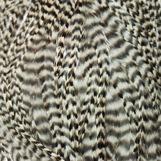Dry Fly Grizzly Rooster Saddle