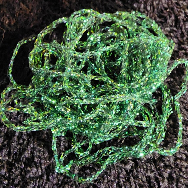 Dyed Pearl Diamond Braid - Holo Gold Fishing Line For Fly Tying & Tackle - View #5