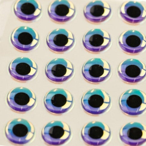 3D Adhesive Holographic Eyes