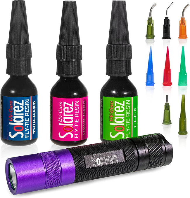 PRO Roadie Kit 1/2 ounce assortment with UVA Flashlight