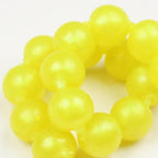 pearly glitter chartreuse