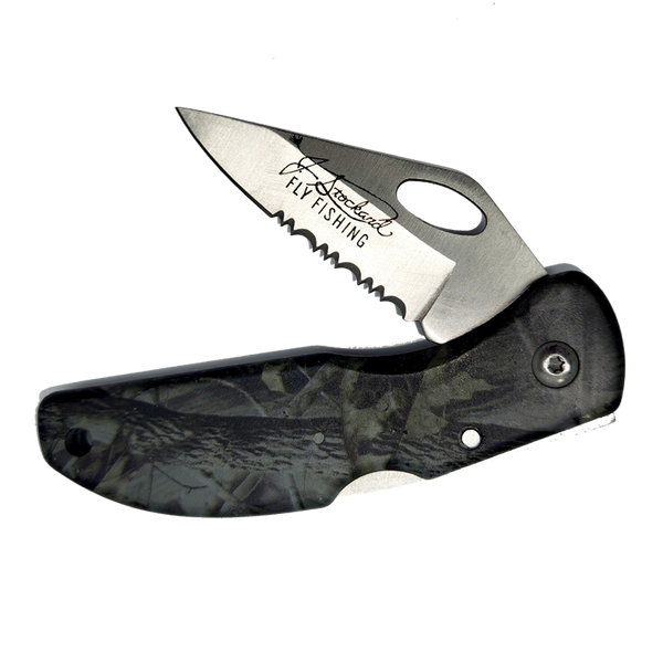 ルアー・フライ Kurupen180 dagger Compact Fishing Knife with Dual Cutting Edges | J. Stockard