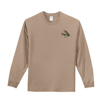 Signature Long Sleeve Tee in Sand - J. Stockard Fly Fishing