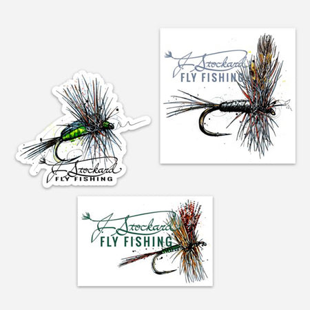 Signature Fly Sticker 3-Pack - J. Stockard Fly Fishing