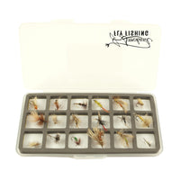 Slim Fly Box w/ Compartments - J. Stockard Fly Fishing