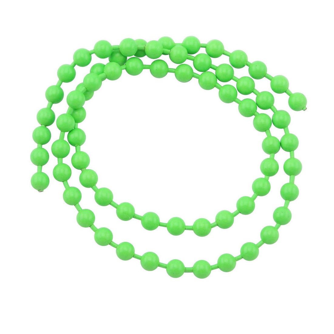 thumbnail image 2 of Hareline Fluorescent Bead Chain Eyes – Medium, 5 Colors, Alloy Steel For Fly Tying 2 of 5