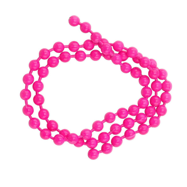 Fluorescent Bead Chain Eyes