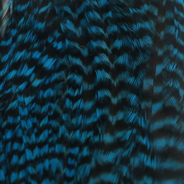 Vibrant Grizzly Half Cape | Premium Feathers | J Stockard