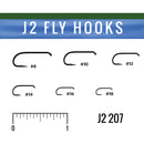 J2 207 Heavy Wet Fly Hook - J. Stockard Fly Fishing