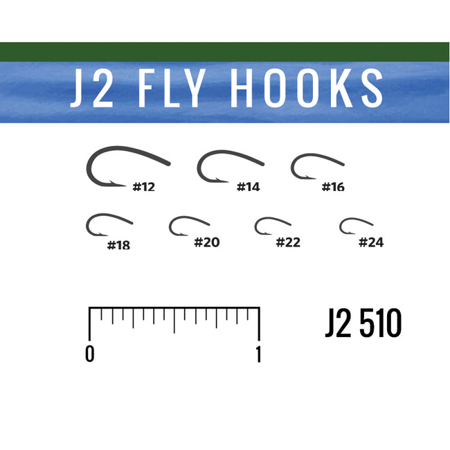 J2 510 Emerger Hook - J. Stockard Fly Fishing