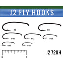 J2 720H Heavy Curved Nymph Hook - J. Stockard Fly Fishing