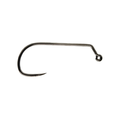 ICERIO 100 Barbed Fly Tying Hooks Barbless 60 Degree Jig Nymph Hook  Streamer Wet Dry Flies Hooks Trout Fly Fishing Hook Tackle