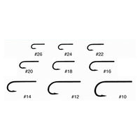 Tiemco 101 Dry Fly Hooks: 24