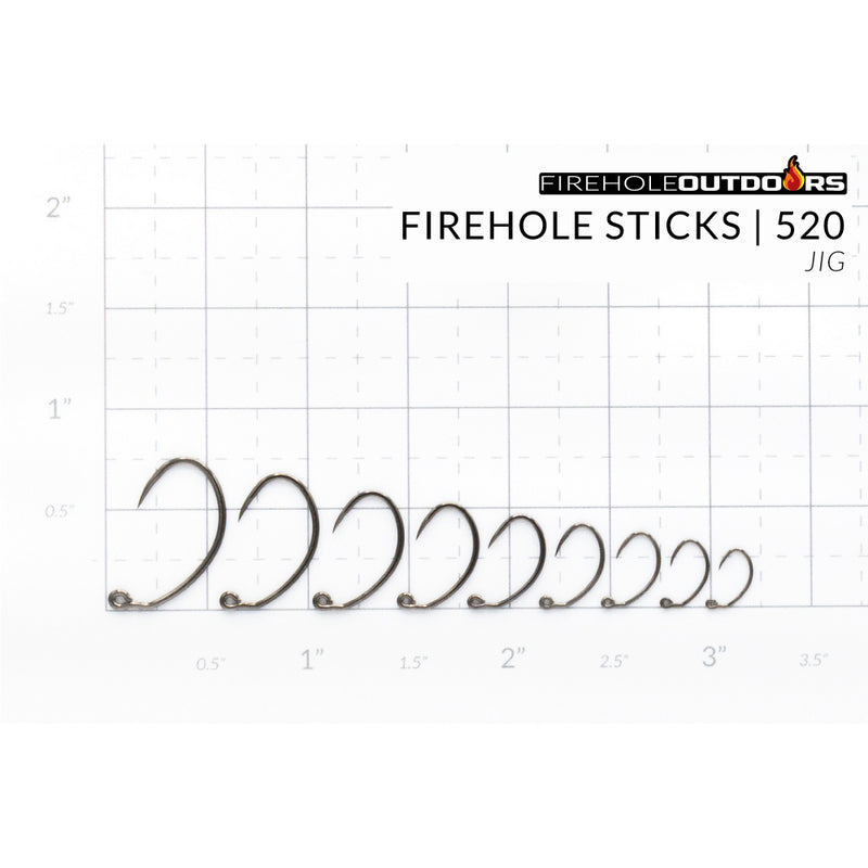 Firehole's 520 BL Wide Gape Heavy Curved Jig Hook – J. Stockard Fly Fishing