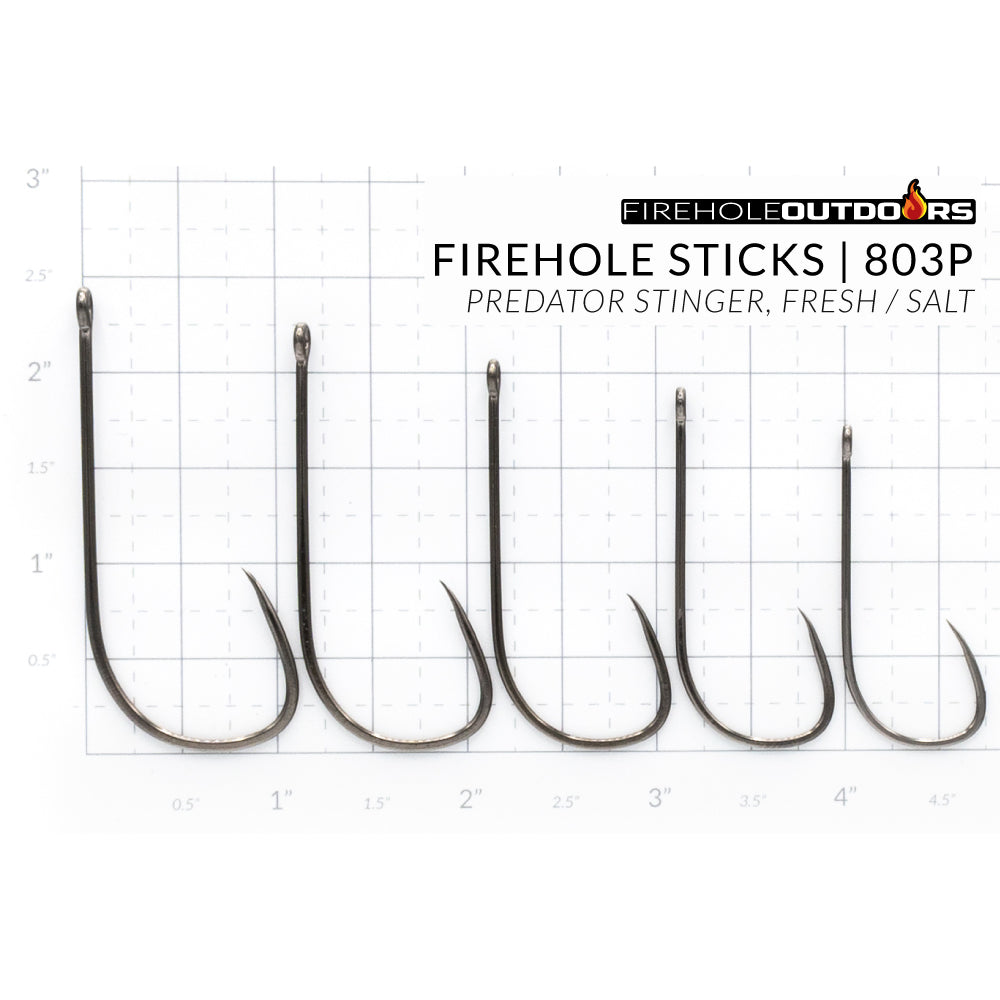 803P BL Wide Gape Heavy Stinger Hook - J. Stockard Fly Fishing