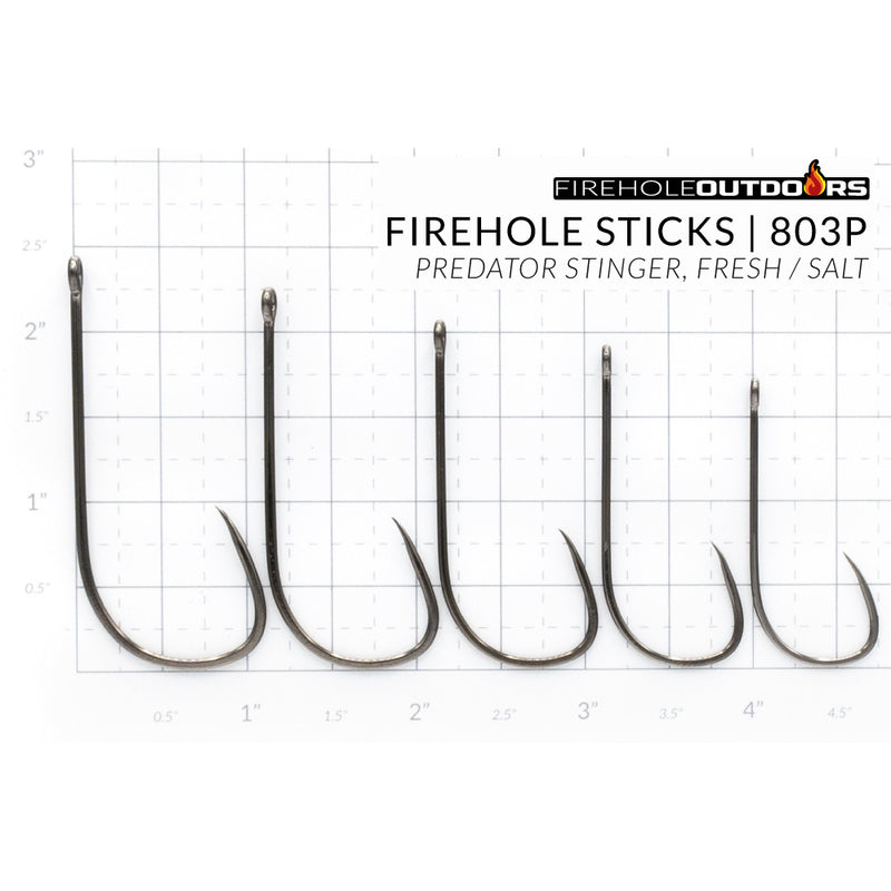 803P BL Wide Gape Heavy Stinger Hook - J. Stockard Fly Fishing