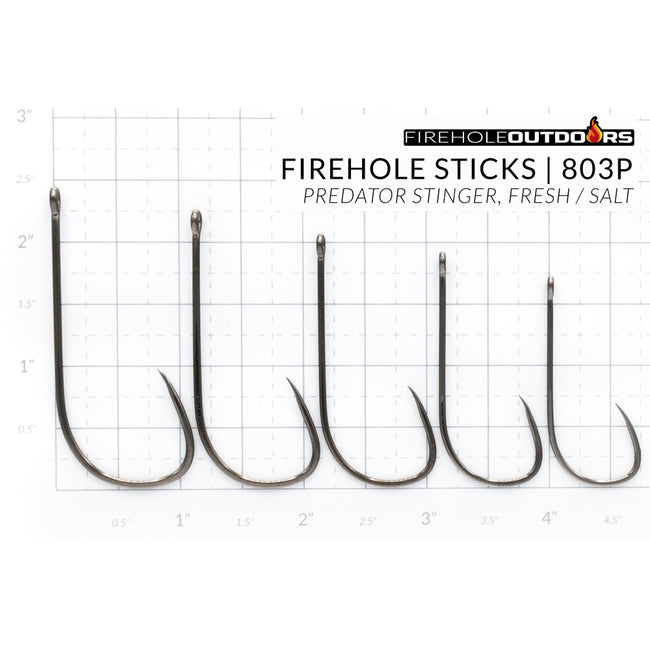 803P BL Wide Gape Heavy Stinger Hook - J. Stockard Fly Fishing