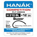 H 310 BL Heavy Buzzer Fly Hook - J. Stockard Fly Fishing