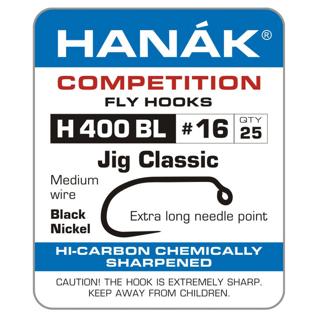 H 400 BL Jig Classic Fly Hook - J. Stockard Fly Fishing