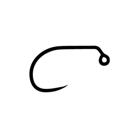 Bimoo 100PCS Black Nickle Barbless Fly Tying Jig Hook Fly Fishing Wet Fly  Hook Fly Tying Material Size 10 14 16 18