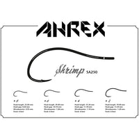 SA250 Saltwater Shrimp Hook - 12 hooks - J. Stockard Fly Fishing