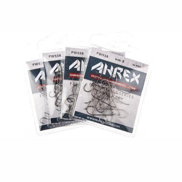 FW538 Long Shank Mayfly Dry Fly Hooks