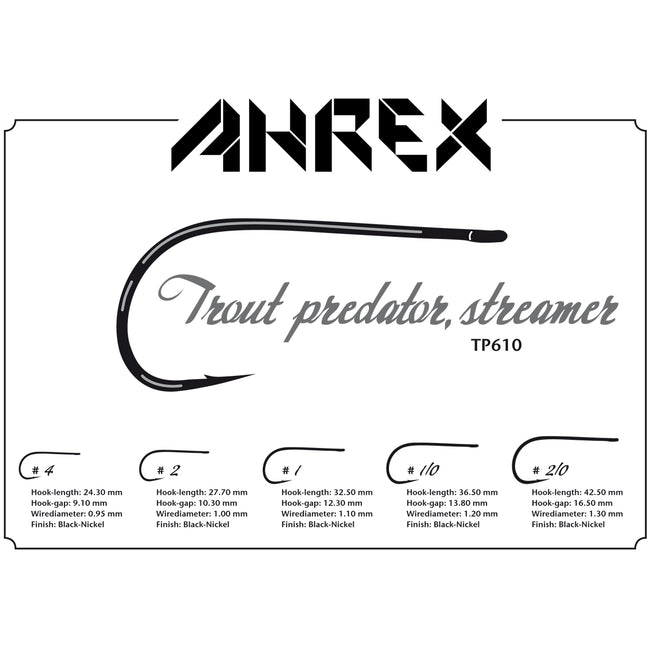 TP610 Trout Predator Streamer Hook