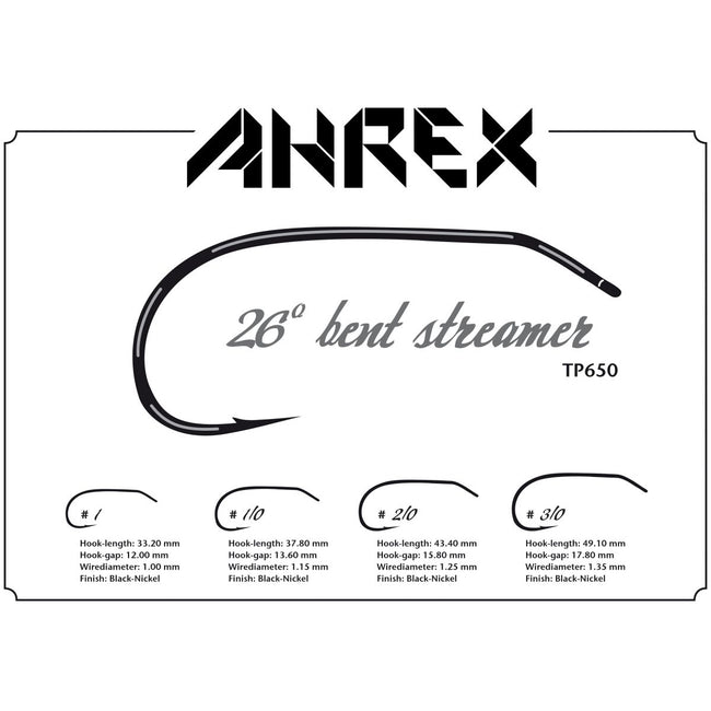 TP650 26 Degree Bent Streamer Hook