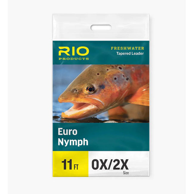 Euro Nymph Leader w/ Tippet Ring