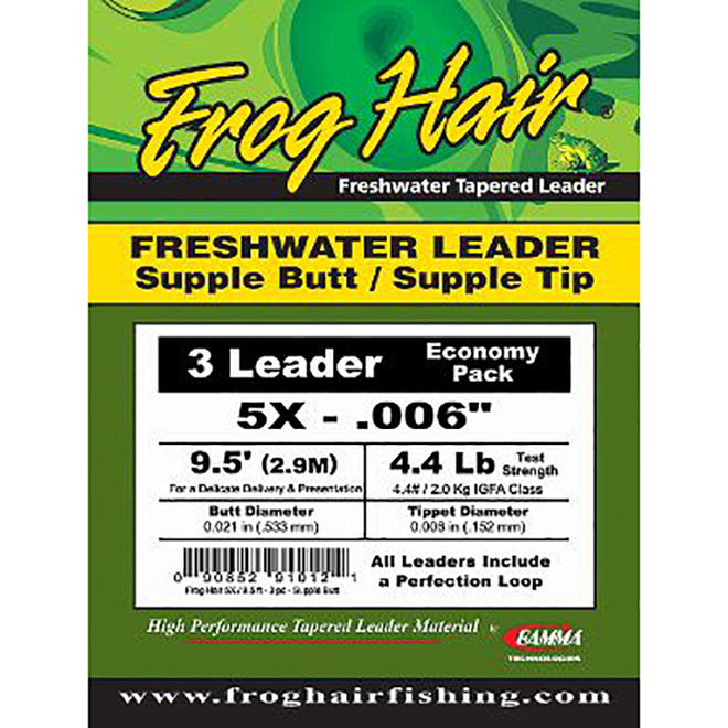 freshwater-leader-supple-butt