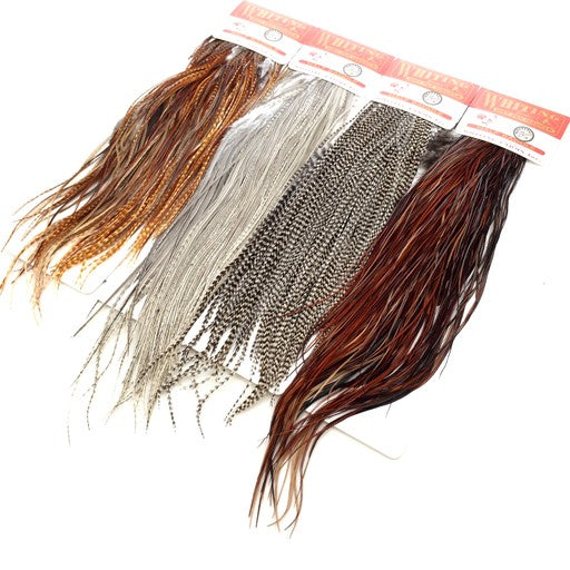 Dry Fly 1/2 Saddle - bronze | Whiting Farms | J Stockard
