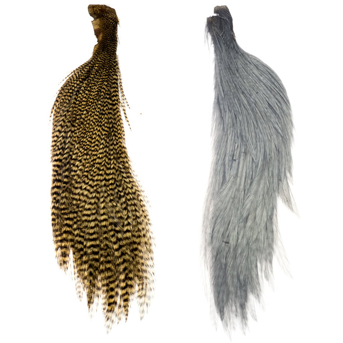 Dyed Half Cape | Ewing | Hackle | J. Stockard Fly Fishing
