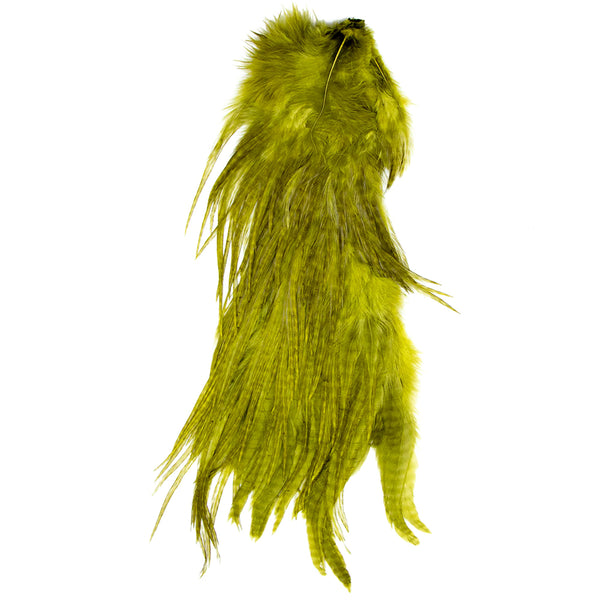 Dyed Half Saddle | Ewing | Hackle | J. Stockard Fly Fishing