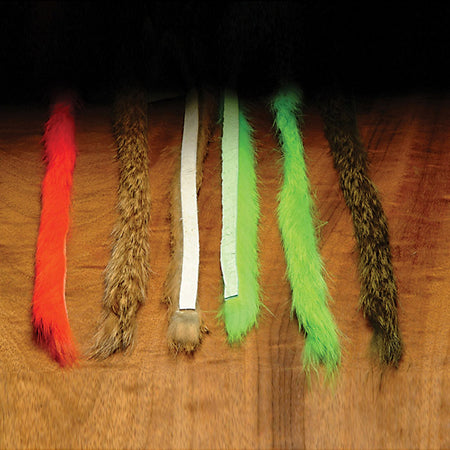 Rabbit Fur Strips, Magnum 1/4"