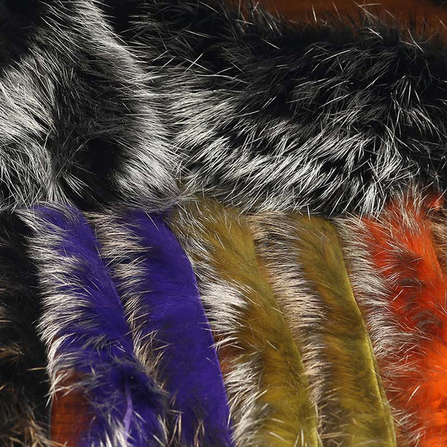 Crosscut Shimmer Rabbit Strips