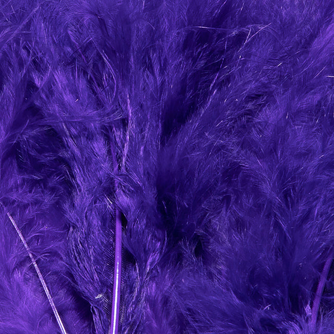 Marabou Feather Strip MSTRIP-LILAC: 35mm - Lilac