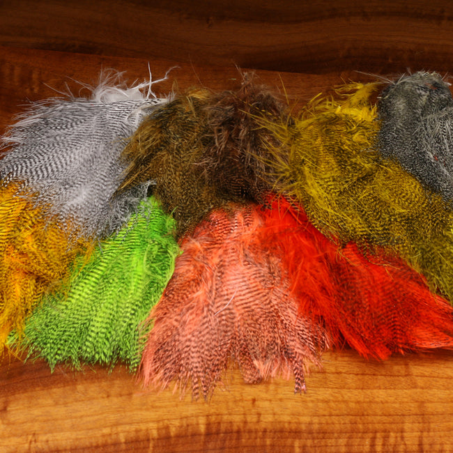 Fine Black Barred Marabou Feathers