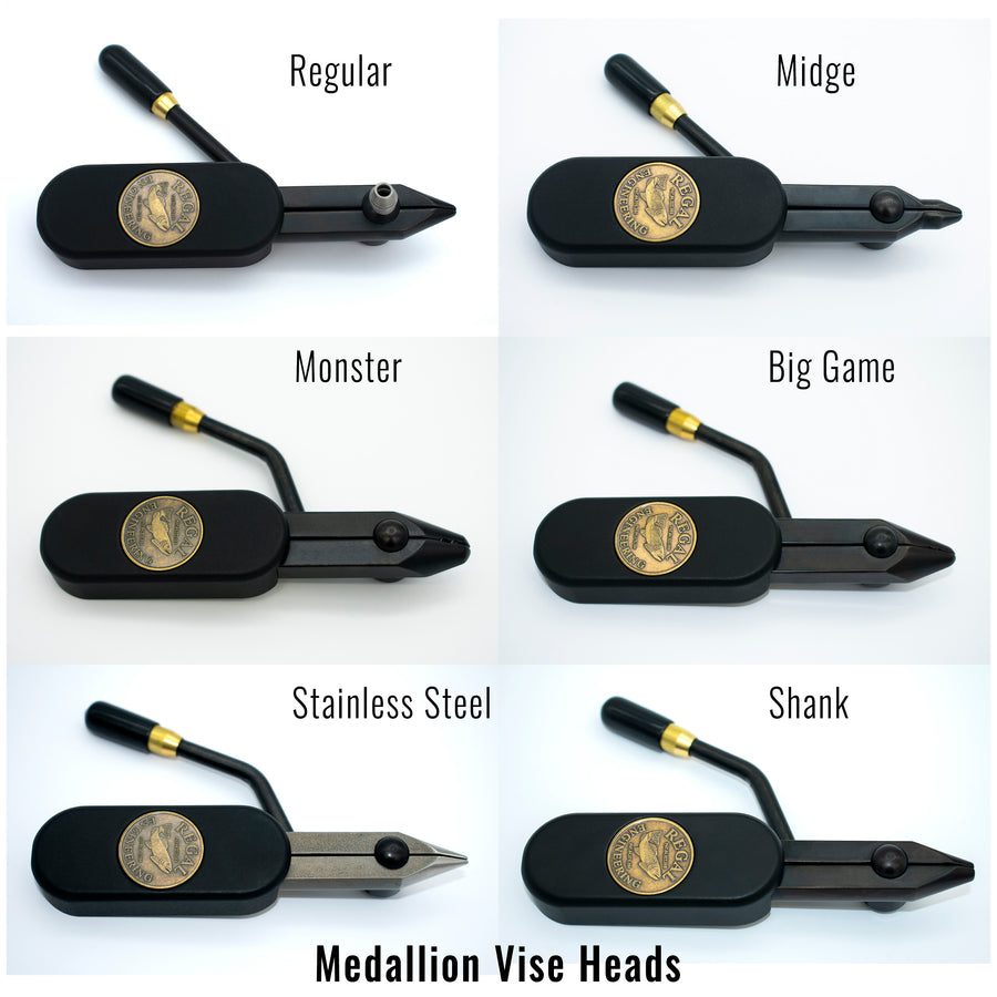 Medallion Vise Head, Stem & Swivel Regal Vises