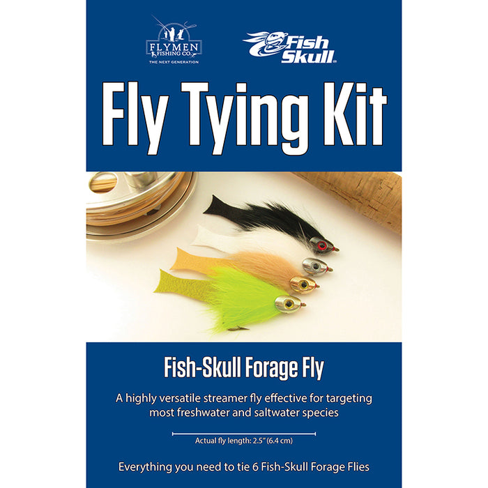 Fish-Skull Forage Fly Fly Tying Kits by Flymen Fishing