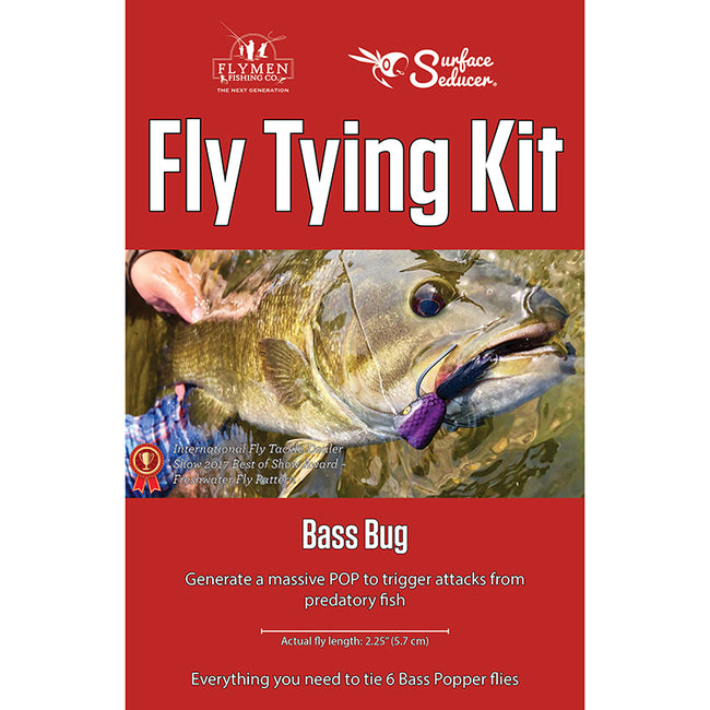 Fly Tying Kits - Bass Bug, Flymen Fishing