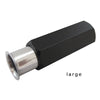 Hair Stacker Black Hexagonal