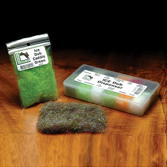 Fly Tying Wings 8 Packs 8 Colors 2g ICE DUBBING Ice Dub Thread Wing Body Trout Nymph Fly Tying E Tungsten Ice Fishing Jigs - Foto 4