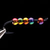 Rainbow MultiHued Brass Beads